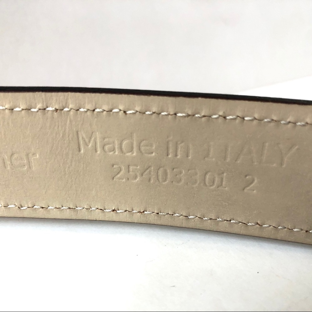 Banana Republic Italian Leather Belt Size S-M - Picture 5 of 8